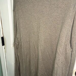 Banana Republic Gray Luxe Yarn Sweater